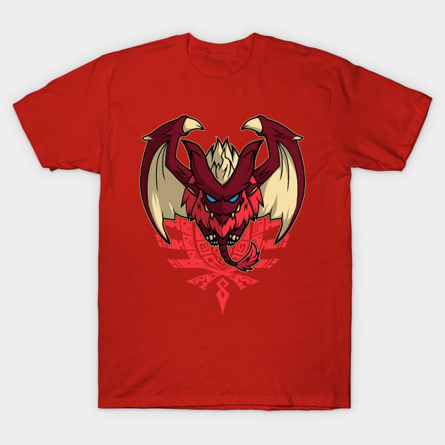 Teostra | Monster Hunter T-Shirt by YhaniDoriasArts